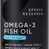 Sports Research Omega-3 Fish Oil, Triple Strength, 30 Softgels