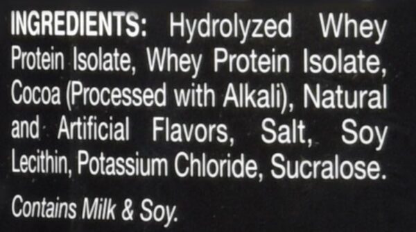 Dymatize ISO100 Hydrolyzed Protein Powder, 100% Whey Isolate Protein, 25g of Protein, 5.5g BCAAs, Gluten Free, Fast Absorbing, Easy Digesting, Gourmet Chocolate, 3 Pound