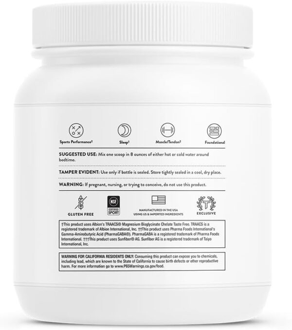 THORNE RecoveryPro - Whey Protein Muscle Recovery Supplement - Support Nutrition, Workout Performance & Sleep* - NSF Certified for Sport - 12 Servings - 16.7 Oz
