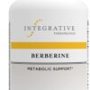 Integrative Therapeutics Berberine - 1000–1500 mg Daily - Berberine HCL Supplement for Metabolic Support* - Gluten-Free & Vegan Supplements for Men & Women - 60 Capsules