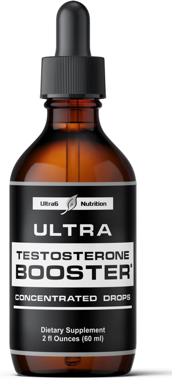Testosterone Booster for Men - Mens and Women Health Supplements - Supplement with Tongkat Ali + Tribulus Terrestris for Male Enhancement - Supports Muscle Recovery & Energy Boost