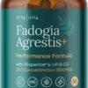 Organic Fadogia Agrestis 600mg for Natural Test Support (2X More Pure - 3X More Absorbent) Athlete Approved - Supports Muscle Growth & Recovery, Healthy Energy Levels, Drive, Stamina & Mood - 60ct