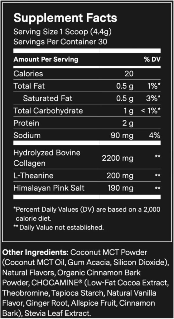 For Wellness The Good Stuff™ Focus Blend (30 Servings Pouch), Non-Dairy Coffee Supplement – Stimulates Cognitive Function & Mental Clarity
