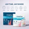 DripDrop Sugar Free Hydration Packets - Zero Watermelon - Single Serve Electrolytes Powder Drink Mix - Non-GMO, Gluten Free, Vegan - 32 Sticks