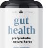 All-in-One Gut Health w/Probiotics, Prebiotics, Digestion-Supporting Herbs, and Adaptogens - Leaky Gut Repair Formula to Support Gut Lining, Aid in Digestion, and Promote Good Bacteria