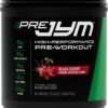 JYM Supplement Science Pre JYM Black Cherry Pre Workout Powder for Men & Women, BCAAs, Nootropics, Creatine HCI, Citrulline, Beta-Alanine, Betaine, Taurine, Huperzine, 30 Servings