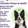 Dr. Bill’s Canine Ultimate Fitness & Health Vitamins for Dogs | Multivitamin for Dogs w/Coenzyme Q-10, Vitamin E, Vitamin D-3, Biotin, Folic Acid, Hyaluronic Acid Dog Vitamins and Supplements 340g