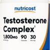 Nutricost Testosterone Support Complex (90 Capsules) -1800mg Per Serving