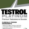 Testrol Platinum, Test Booster for Men by GAT Sport Stamina + Libido + Testosterone Boost, Boron, Vitamin D, Zinc, 60 Tablets
