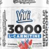 VMI Sports L-Carnitine 3000 Powder | 3000 mg L-Carnitine | Metabolic Support Maximum Absorption Formula | Great Taste for Men & Women | 30 Servings (30 Servings, Patriot Pop)