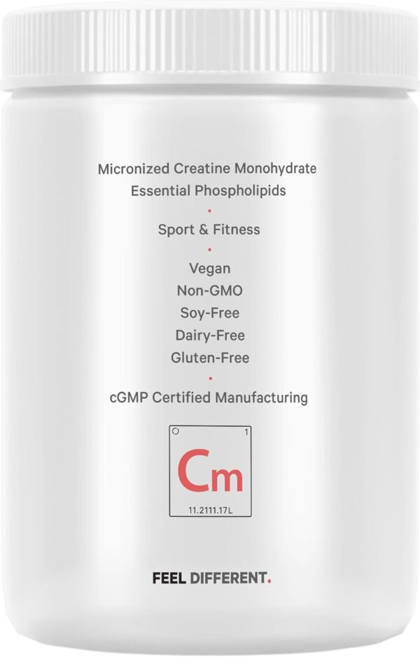 Codeage Liposomal Creatine Powder Supplement - 3-Month Supply - 5000mg Creatine Monohydrate Pre Workout & Post Workouts - Unflavored Creatine, Pure Creatine Powder, Creatinine for Sports - 90 Servings