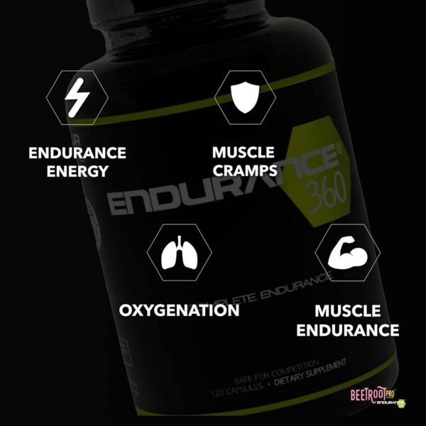 Complete with Electrolytes, Creatine and Beta Alanine - Fast Legs & Stamina, Leg Cramp Prevention, Oxygen Delivery with Rhodiola, Muscle Recovery, VO2 Max Boost, Lactic Acid Buffer