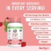 MaryRuth Organics Kids Probiotics for Digestive Health | USDA Organic Probiotic Gummies | Probiotics for Kids | Immune Support | Gut Health Supplement | Vegan | Non-GMO | Gluten Free | 60 Count