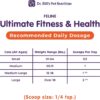 Dr. Bill’s Feline Ultimate Fitness & Health | Cat Multivitamin Powder - Daily Supplement | Weight Control, Joint, Brain, Heart & Immune Support | Omega 3s, Collagen, B Vitamins, Taurine, Amino Acids