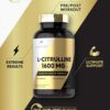 Carlyle L Citrulline Supplement | 1600mg | 200 Powder Capsules | for Men and Women | Advanced Athlete Formula | Non-GMO & Gluten Free