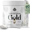 Colostrum Gold - Premium Grass-Fed Bovine Colostrum Powder Supplement for Immunity, Gut Health, Muscle & Wellness - Daily Superfood Supports Hair, Skin, Nails - Women & Men - Unflavored, 60 Servings