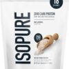Isopure Zero Carb 100% Pure Whey Isolate Protein Powder, Lactose Free, Gluten Free, With Vitamins, Unflavored, 25g Protein Per Serving, 1 Lb, 16 Servings (Packaging May Vary)