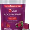 Qunol Beets Chews for Blood Pressure Support, 3 in 1 Beets + CoQ10 + Grape Seed Extract, Supports Healthy Blood Circulation & Heart Healthy Energy, 90 Chews