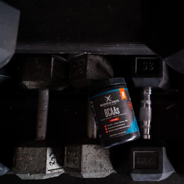 Wilderness Athlete - BCAAs - Branched Chain Amino Acids Powder - Essential Amino Acids Supplement for Men & Women - BCAA Supplement with Optimal Amino Acid Complex (Blood Orange)
