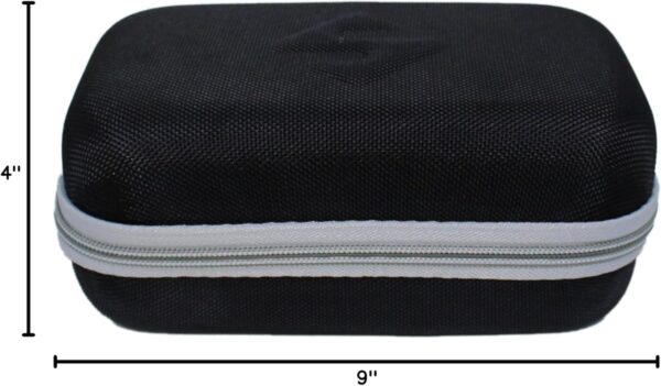 Powdered Supplement Case (Gray) - Portable Protein Powder Supplement Container - BPA Free