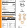 BulkSupplements.com Organic Pea Protein Powder - Plant Based & Vegan Protein Powder - Unflavored & Gluten Free, 30g per Serving, 500g (1.1 lbs) (Pack of 1)