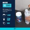 Reebok REECover Amino Acids + Electrolytes | 8g EAAs, 5g BCAAs, Hydration Matrix | Muscle Recovery, Strength | Post-Workout Support | 30 Servings | Strawberry Lemonade