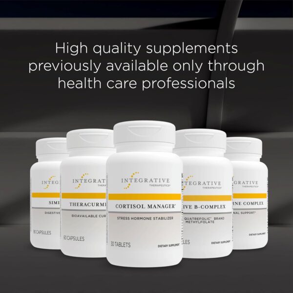 Integrative Therapeutics Berberine - 1000–1500 mg Daily - Berberine HCL Supplement for Metabolic Support* - Gluten-Free & Vegan Supplements for Men & Women - 60 Capsules