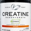 Muscle Feast Creapure Creatine Monohydrate Powder, Vegan Keto Friendly Gluten-Free Easy to Mix, Muscle Recovery Supplement and Best Creatine for Muscle Growth, Natural Orange, 300g