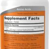 NOW Foods Supplements, (L-Lysine Hydrochloride) 1,000 mg, Double Strength, Amino Acid, 100 Tablets