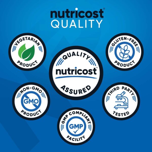 Nutricost BCAA Powder (Pineapple, 90 Servings) - Optimal 2:1:1 Ratio
