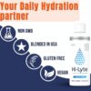 Hi-Lyte Low Sodium Electrolyte Supplement for Immune Support, Fasting and Rapid Hydration | 48 Servings | Magnesium, Potassium, Zinc | Unflavored Mineral Taste Drops
