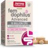 Jarrow Formulas Fem Dophilus Probiotics for Women - 10 Billion CFU, Female Vaginal Probiotics, Vaginal, Urinary Tract and Digestive Support, 30 Capsules