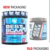 BPI Sports Best BCAA Shredded Caffeine-Free Thermogenic Recovery Formula BCAA Powder Lean Muscle Building Accelerated Recovery - Hydration - Blue Raspberry- 25 Servings - 9.7 Ounce