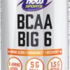 NOW Foods Sports Nutrition, BCAA (Branched Chain Amino Acids) Big 6, Watermelon Flavor, 600 Grams
