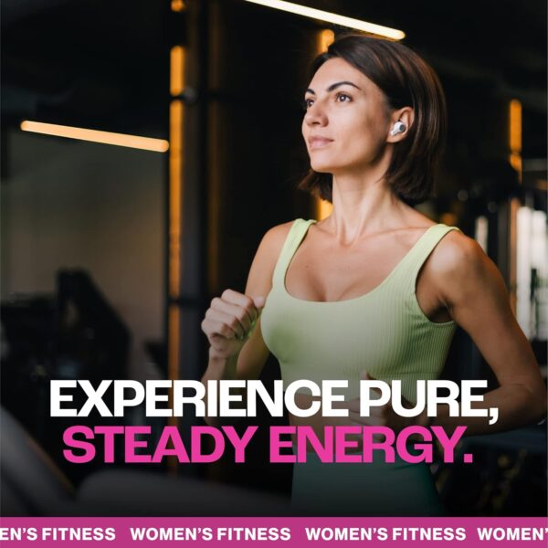 Creatine for Women Athletes, Burn Fat, Pre-Workout, Fitness, Instant Energy, Muscle Tone, Aerobics, Endurance, Cycling, Running & Stamina. Muscle Without Bulk, Amino Acids, Vitamins. Cherry