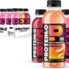 Protein2o Hydration Drink - 2-in-1 Liquid Clear Whey Protein Isolate and Electrolyte Drink - 15g Protein, Vitamins B5, B6 - Post-Workout Recovery - 16.9 Fl Oz - 12 Count Flavor Fusion Variety Pack
