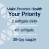 Life Extension Ultra Prostate Formula, saw palmetto for men, pygeum, stinging nettle root, lycopene, 11 nutrients for prostate function, non-GMO, gluten-free, 60 softgels