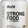BARE PERFORMANCE NUTRITION, BPN Strong Food Complete Nutrition Meal Replacement, Chocolate, 20 Servings