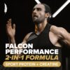 Falcon Performance Vegan Protein Powder, 31g Protein, 5g Creatine, 5g BCAA, Probiotics, Electrolytes, Pre Workout, Low Carb, Sugar Free & Dairy Free, Plant Based Vanilla Protein, 29 Servings