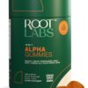 Root Labs10-1 Alpha Gummies | 4000 mg Shilajit I KSM 66 Ashwagandha | Maca Root| Tongkat Ali | No Added Sugar | GMO Free I Vegan I Clean Lab Project Certified I 60 Gummies