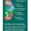 NEURIVA Original Decaffeinated Clinically Tested Nootropic Brain Supplement for Memory, Focus & Concentration, NeuroFactor & Phosphatidylserine, 28ct Capsules