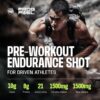Frog Fuel Ultra Pre Workout Shot & Energy Gel with 1500mg Beta Alanine, Electrolytes 8g Protein Nano-Hydrolyzed Grass Fed Collagen, 10g Carbs, Gluten Free, Fat Free, Berry, 1.2 oz Packets, 24 Pack