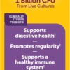 Nature Made Probiotic Capsules 1 Billion CFU from Live Cultures, Probiotics for Women and Men for Immune & Digestive Support, 30 Capsules, 30 Day Supply