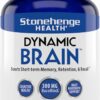 Stonehenge Health Dynamic Brain Supplement – New Formula with BacoMind for Memory Acquisition, Retention, & Recall with 40 Unique Nootropic: Choline, Phosphatidylserine, and Huperzine A