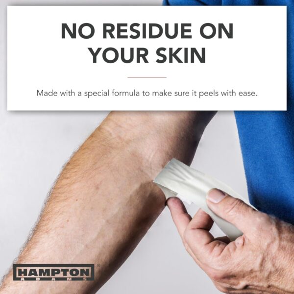 Hampton Adams | As Seen on Shark Tank | Original Bulk Athletic Tape (32-Pack) | 45 ft Rolls | NO Sticky Residue & Easy to Tear | Perfect for Sports Athletes, Trainers & First Aid Injury Wrap