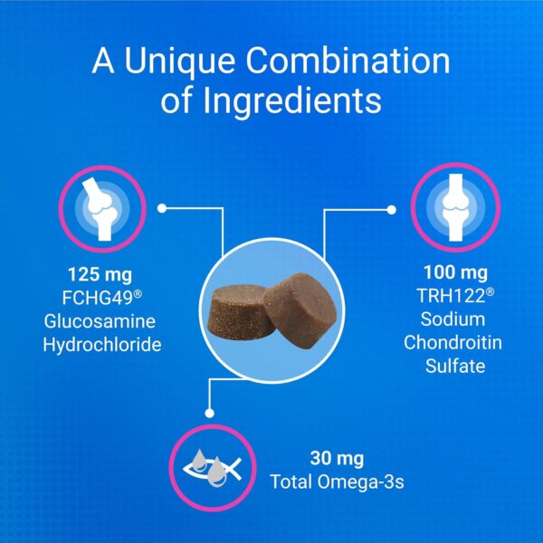 Nutramax Cosequin Joint Health Supplement for Cats - With Glucosamine, Chondroitin, and Omega-3, 60 Soft Chews