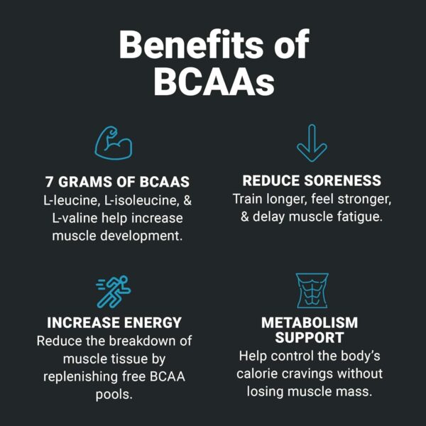 Wilderness Athlete - BCAAs - Branched Chain Amino Acids Powder - Essential Amino Acids Supplement for Men & Women - BCAA Supplement with Optimal Amino Acid Complex (Blood Orange)