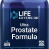Life Extension Ultra Prostate Formula, saw palmetto for men, pygeum, stinging nettle root, lycopene, 11 nutrients for prostate function, non-GMO, gluten-free, 60 softgels
