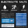 Polyfit Electrolyte Salts - 100 Salt Pills - NSF Certified - Electrolytes Replacement Salt Tablets for Runners - Supplement for Rapid Hydration, Recovery, and Endurance