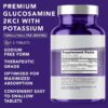 Glucosamine Sulfate with Potassium | Strong Joint Support Supplement | Supports Cartilage and Connective Tissues | Aids Knee and Bone Structure | 120 Tablets
